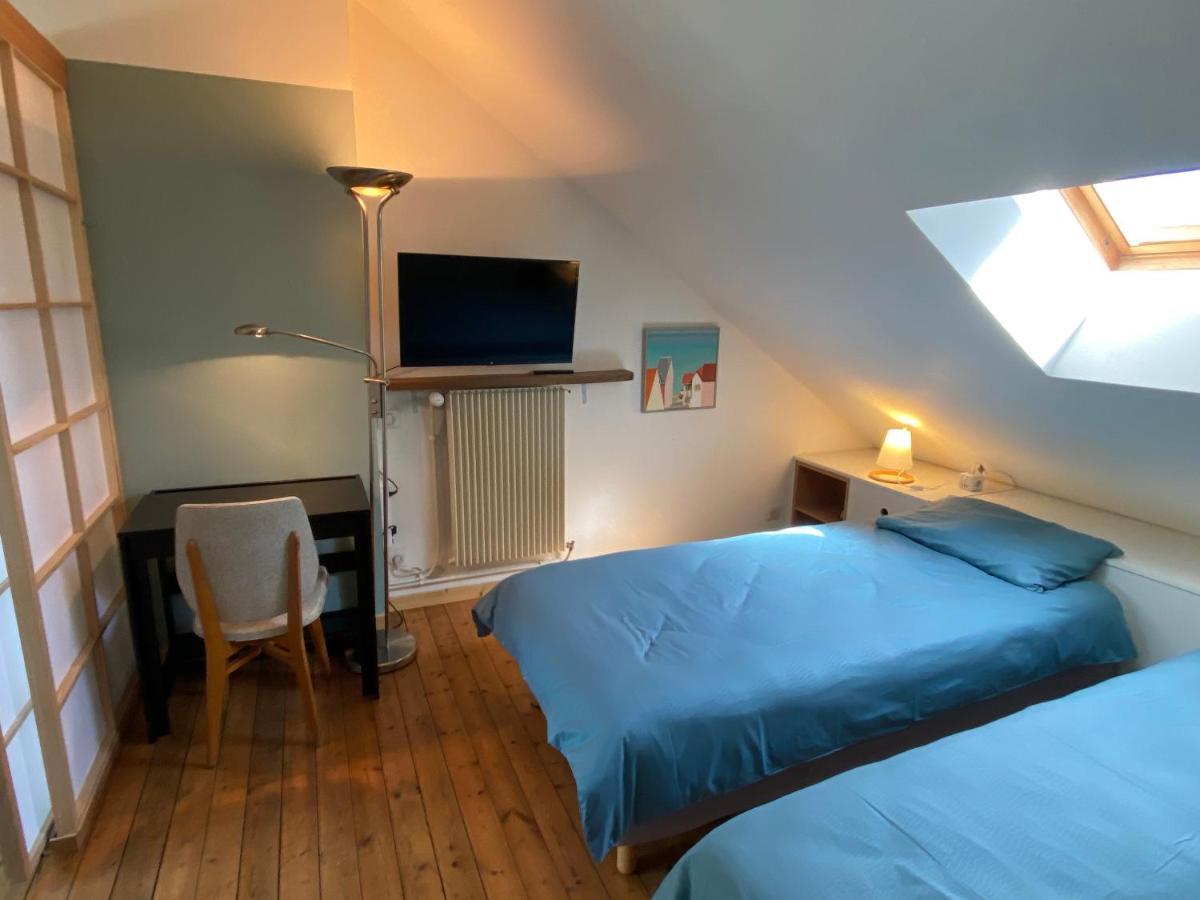 La Chambre Claire Ponts-et-Marais Luaran gambar